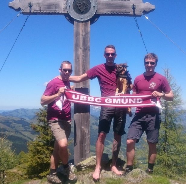 UBBC Herren wollen hoch nach oben - leider geht das derzeit nur am Berg